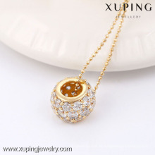 32413-Xuping colgante de joyería de moda con 18 quilates chapado en oro